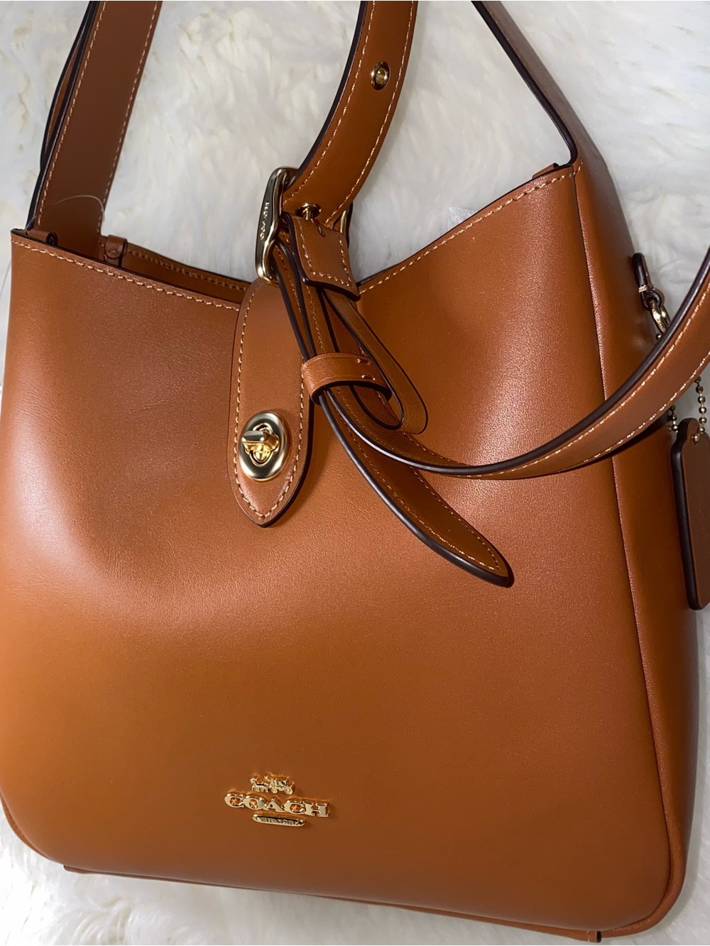 Coach leather purse Hadley Convertible Crossbody New with tags